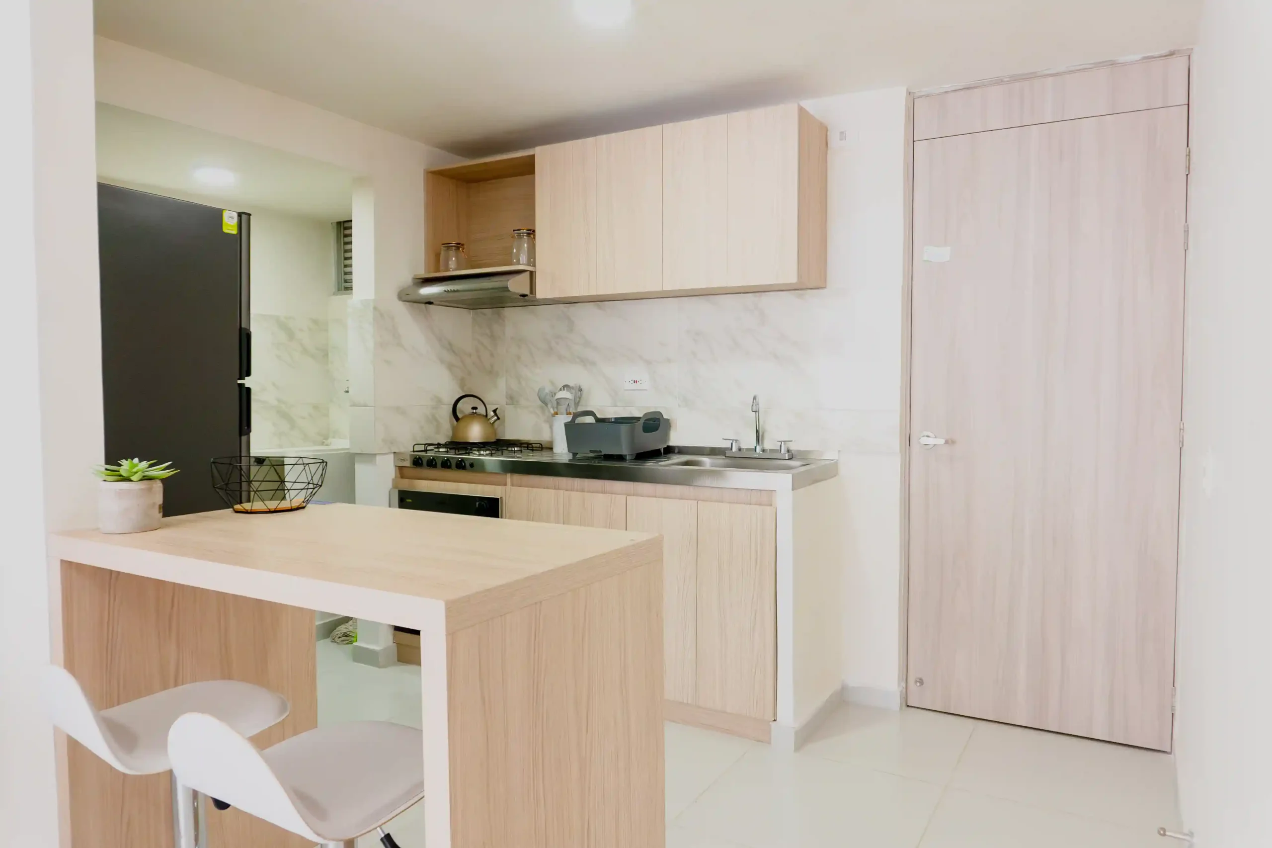 cocina apartamento modelo